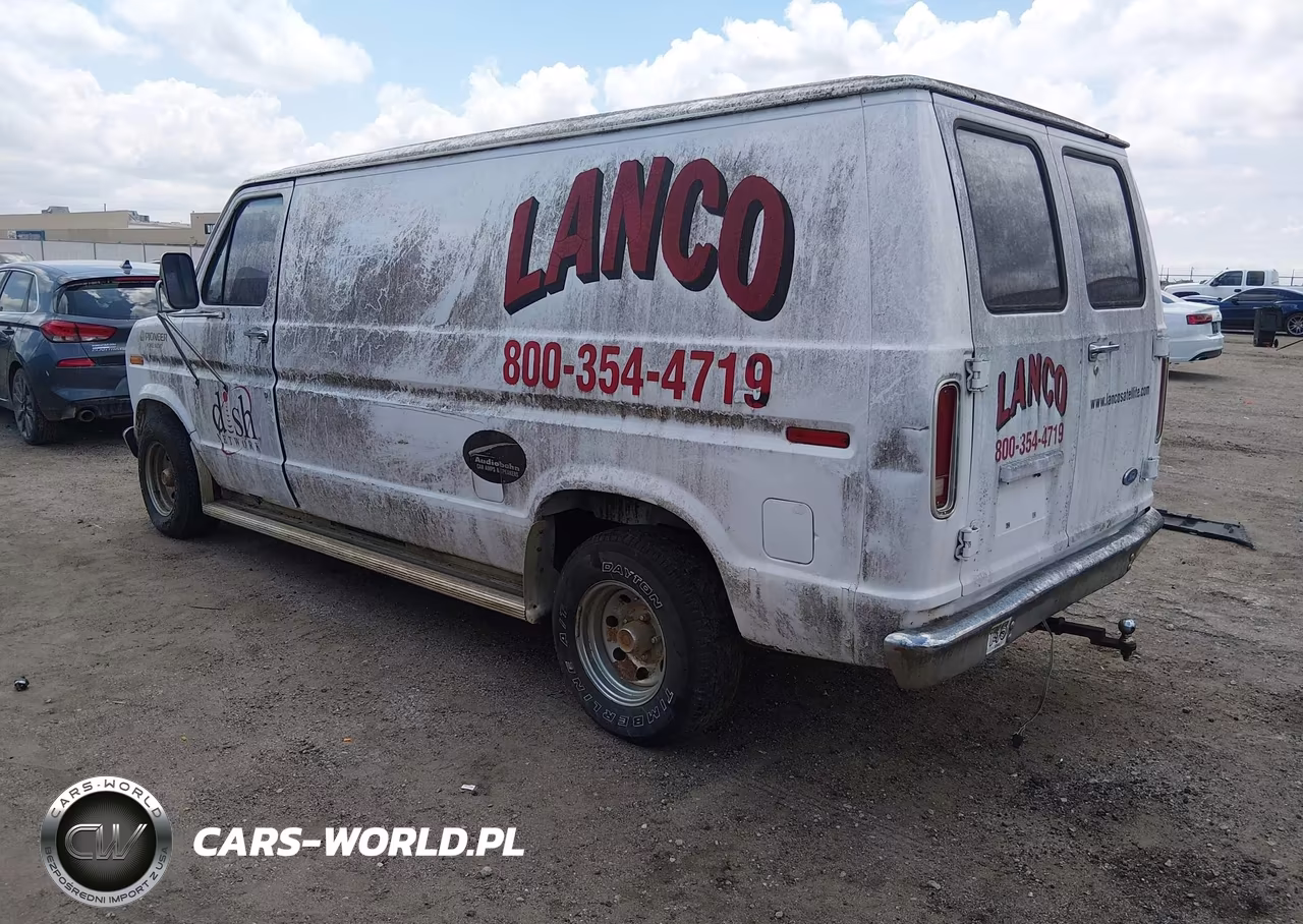 1991 Ford Econoline E150 Van VIN:1FDEE14Y9MHA36253 - 3