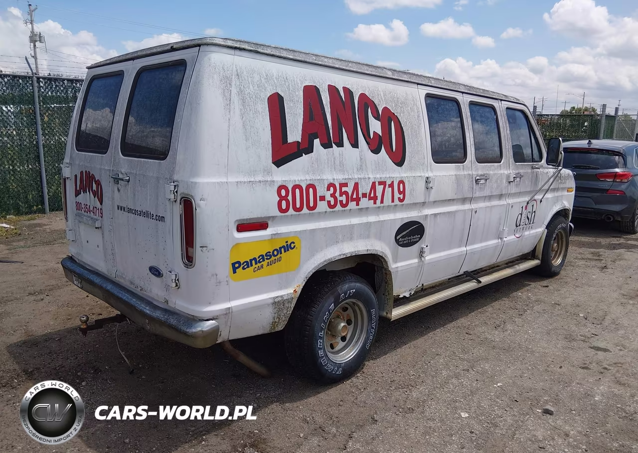 1991 Ford Econoline E150 Van VIN:1FDEE14Y9MHA36253 - 4