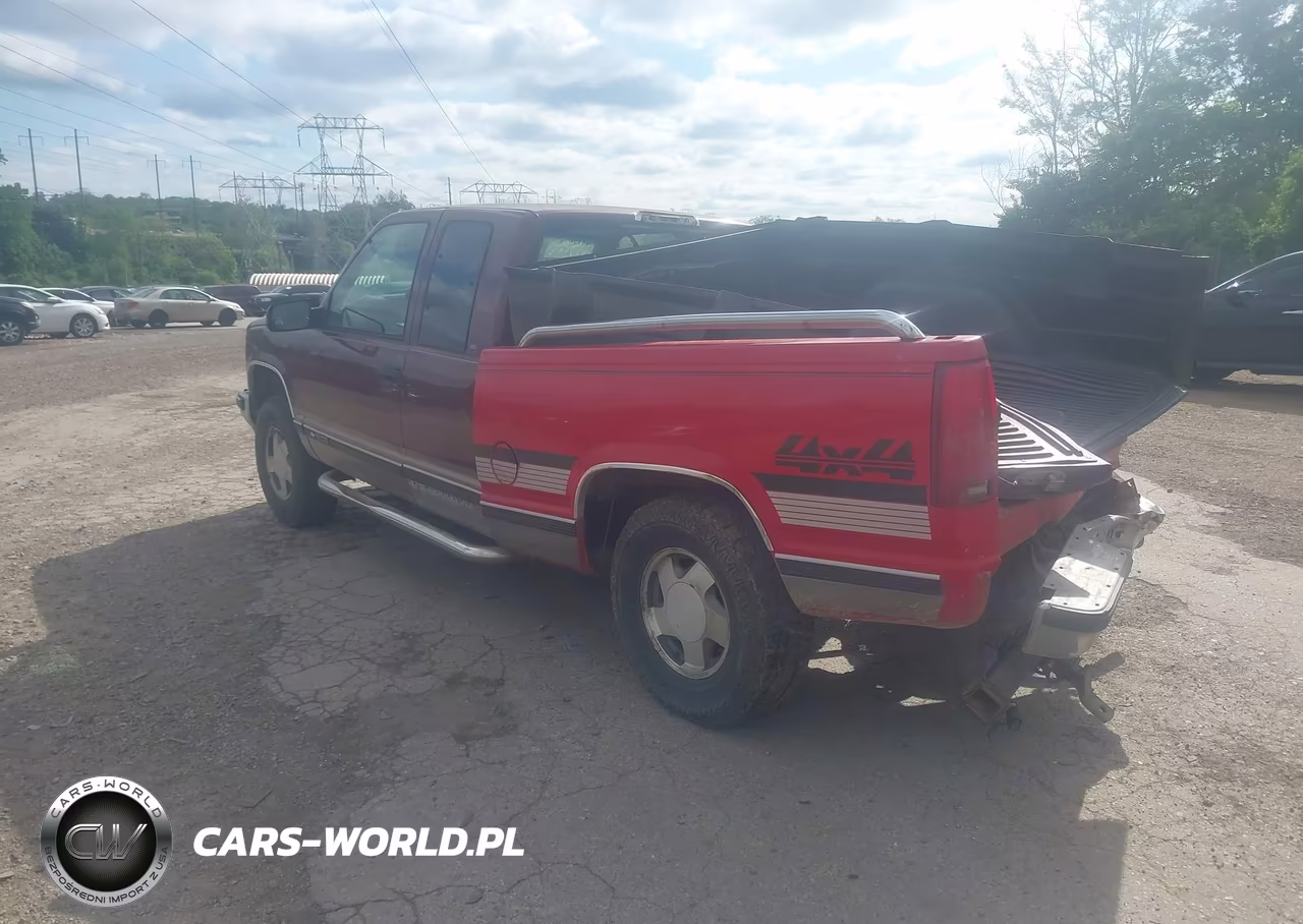 1998 Chevrolet K1500 Fleetside VIN:1GCEK19R7WE167930 - 3