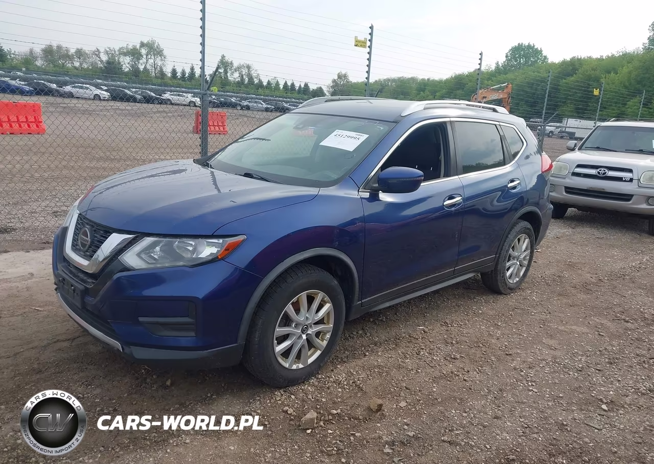 2019 Nissan Rogue Sv VIN:JN8AT2MV6KW373934 - 2