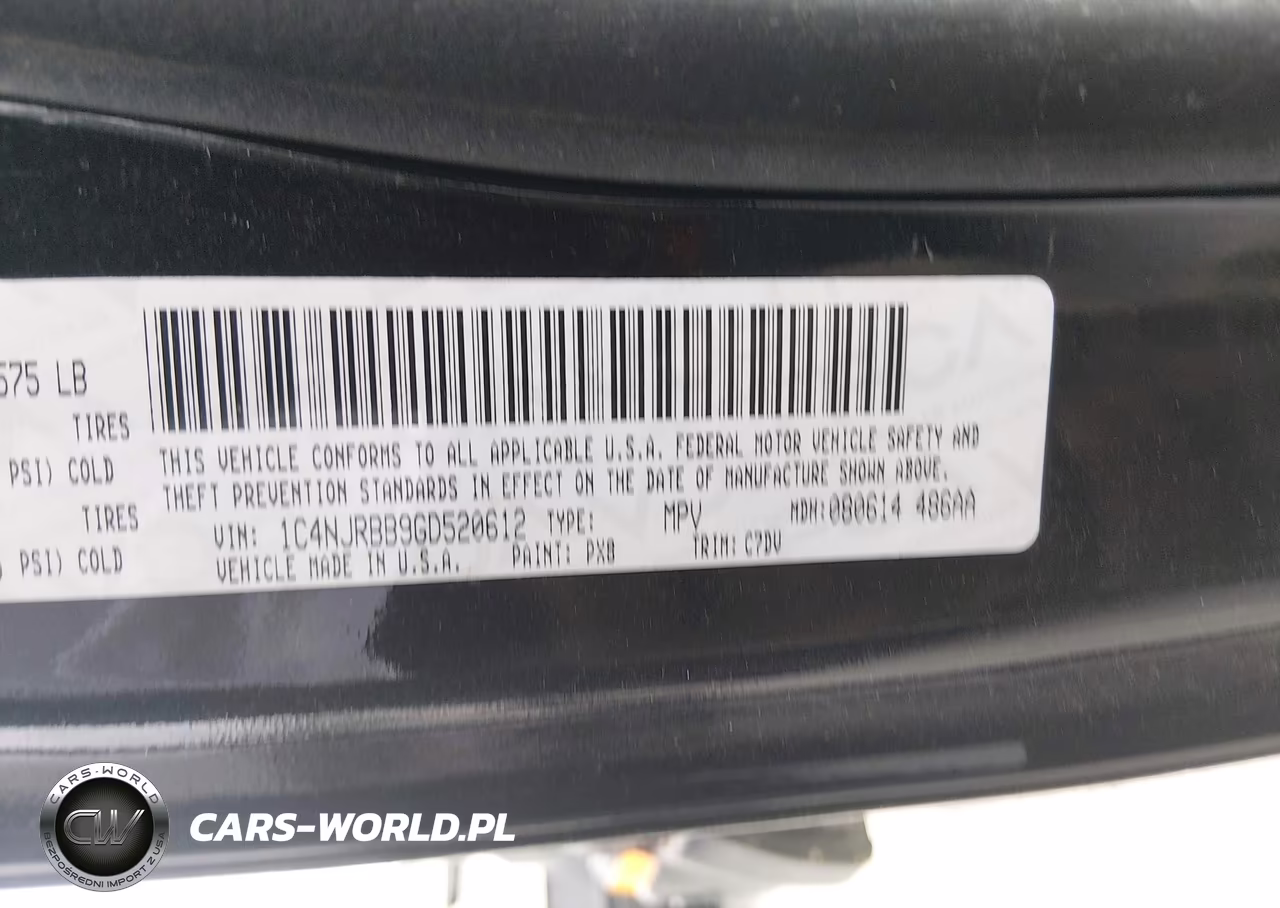 2016 Jeep Patriot Sport VIN:1C4NJRBB9GD520612 - 9