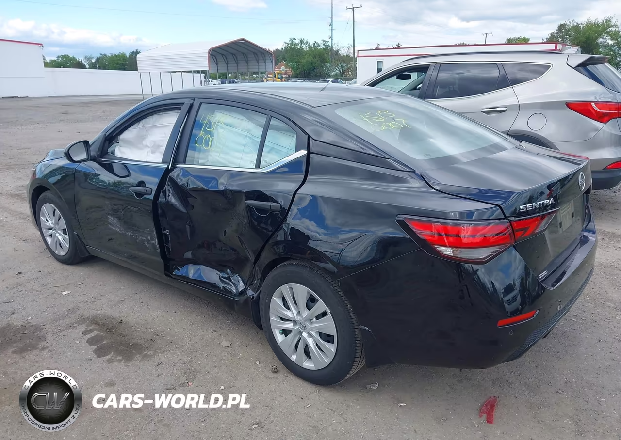 2024 Nissan Sentra S Xtronic Cvt VIN:3N1AB8BV9RY291562 - 3