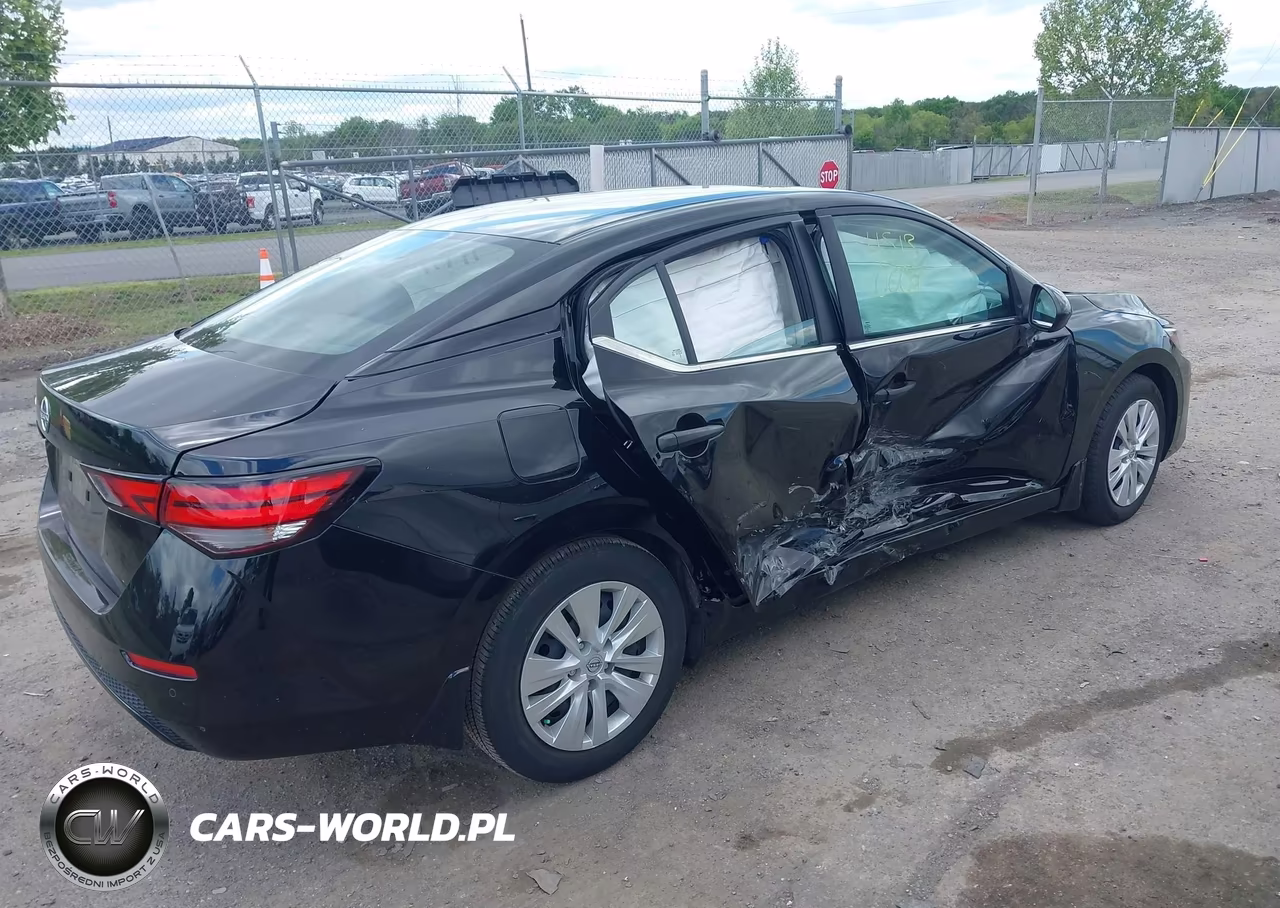 2024 Nissan Sentra S Xtronic Cvt VIN:3N1AB8BV9RY291562 - 4