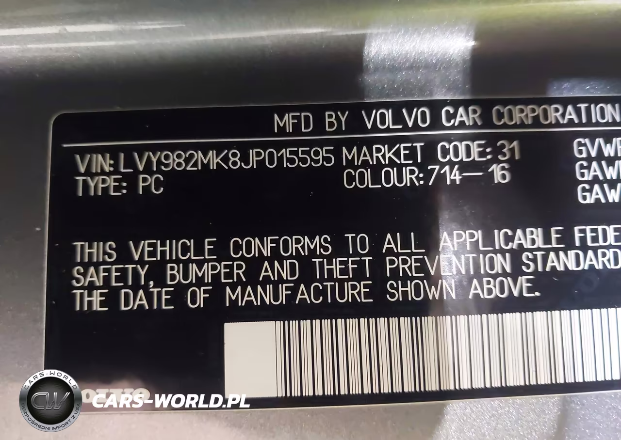 2018 Volvo S90 T5 Momentum VIN:LVY982MK8JP015595 - 9