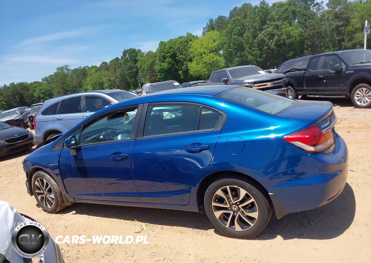 2013 Honda Civic Ex VIN:2HGFB2F89DH544867 - 14