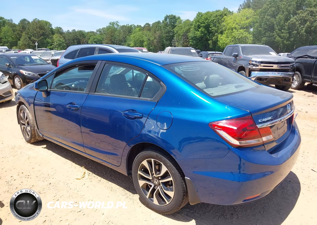 2013 Honda Civic Ex VIN:2HGFB2F89DH544867 - 3