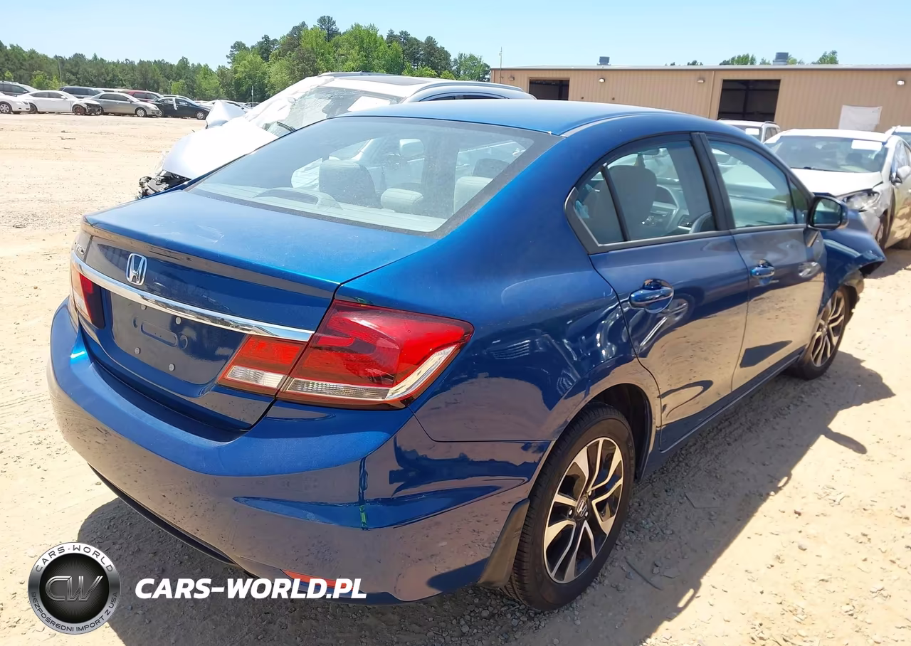 2013 Honda Civic Ex VIN:2HGFB2F89DH544867 - 4