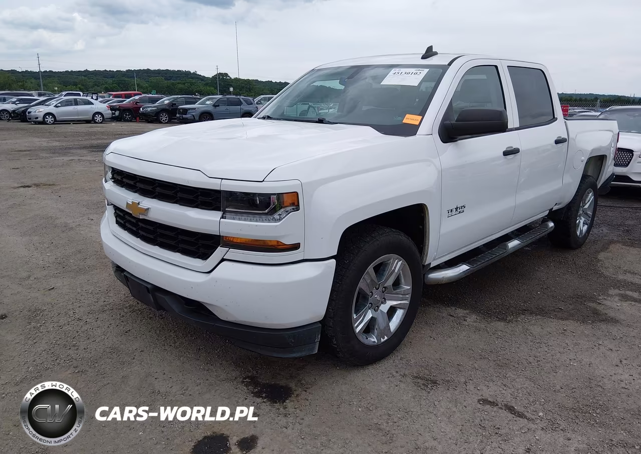 2018 Chevrolet Silverado 1500 Custom VIN:3GCPCPEC0JG347777 - 2