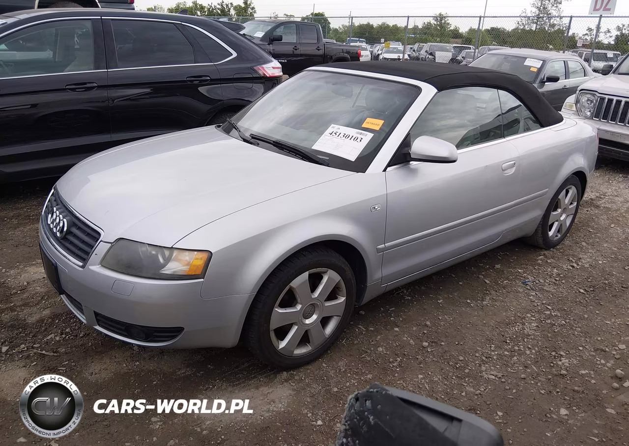 2005 Audi A4 1.8T VIN:WAUAC48H55K019245 - 2