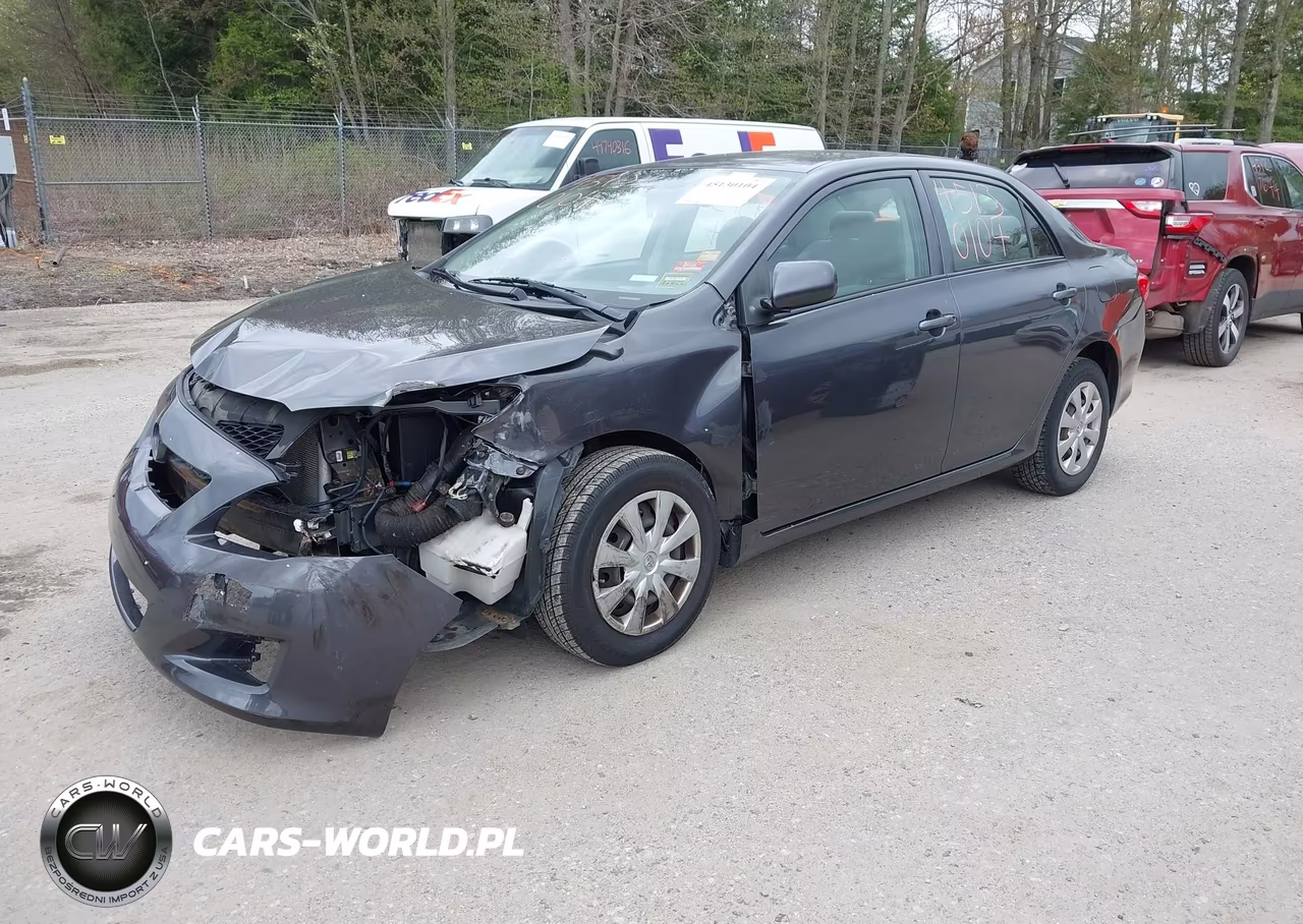 2009 Toyota Corolla Le VIN:JTDBL40E099083733 - 2