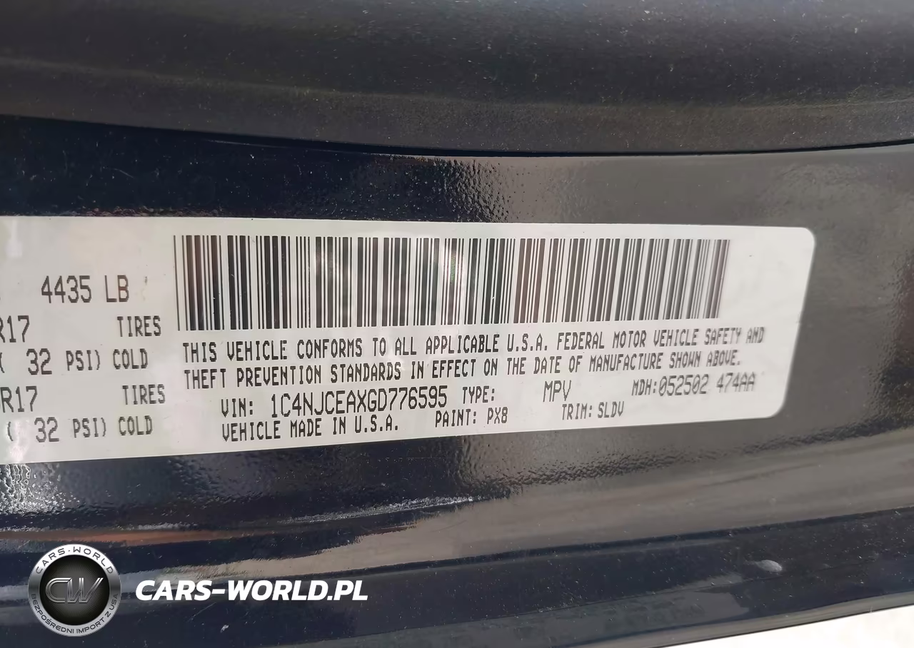 2016 Jeep Compass High Altitude Edition VIN:1C4NJCEAXGD776595 - 9