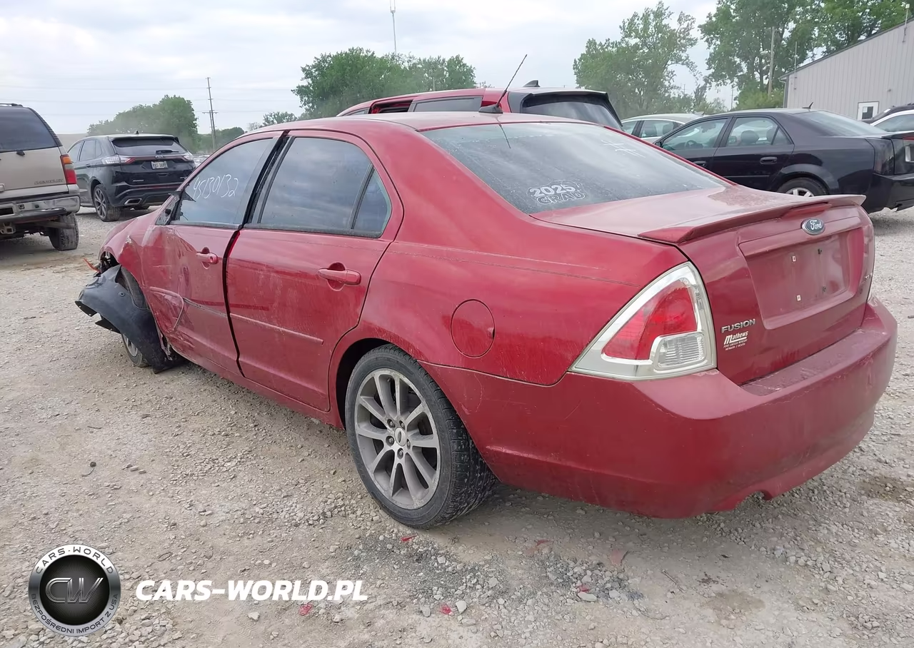2009 Ford Fusion Se VIN:3FAHP07199R183673 - 3