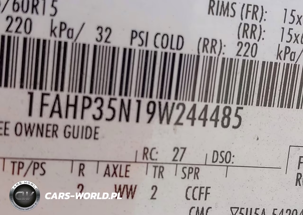 2009 Ford Focus Se VIN:1FAHP35N19W244485 - 9