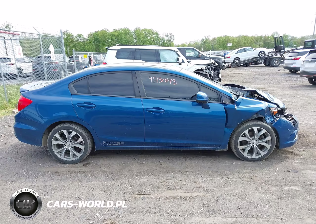 2012 Honda Civic Si VIN:2HGFB6E53CH701810 - 13