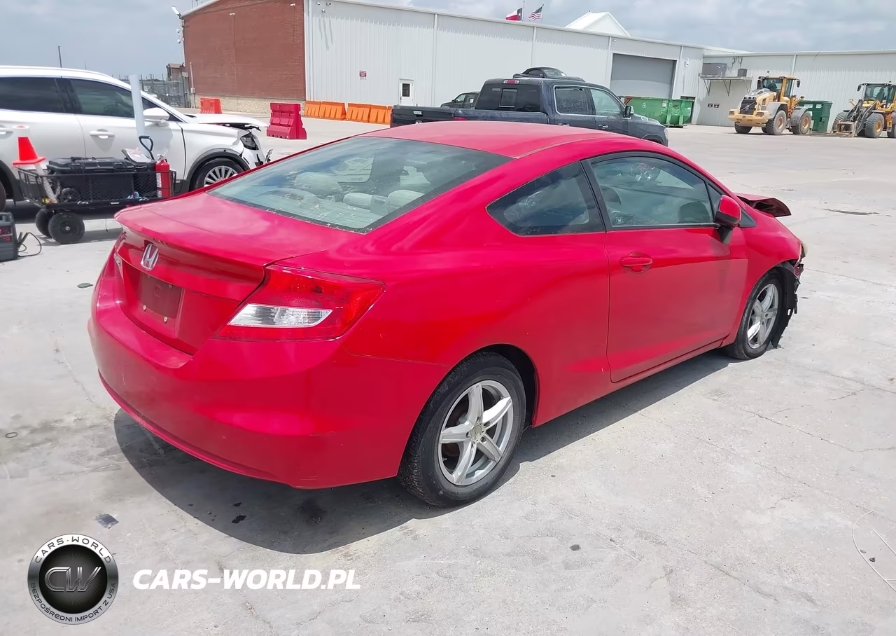 2012 Honda Civic Lx VIN:2HGFG3B5XCH510583 - 4