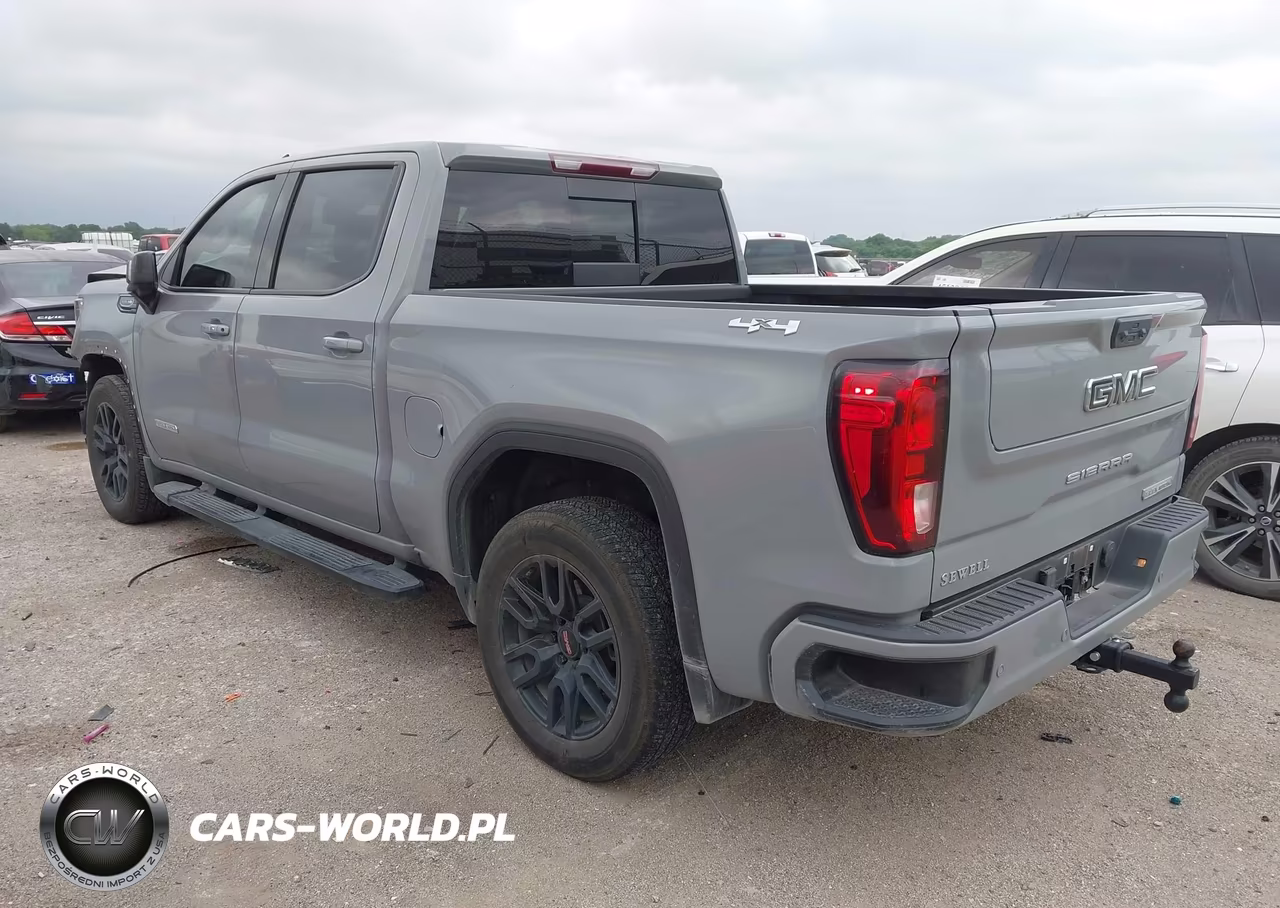 2024 GMC Sierra 1500 4Wd Short Box Elevation With 3Sb VIN:3GTUUCED3RG446736 - 3