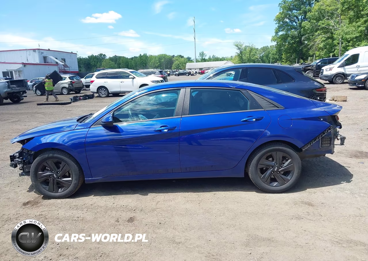 2022 Hyundai Elantra Sel VIN:5NPLM4AG8NH064530 - 15