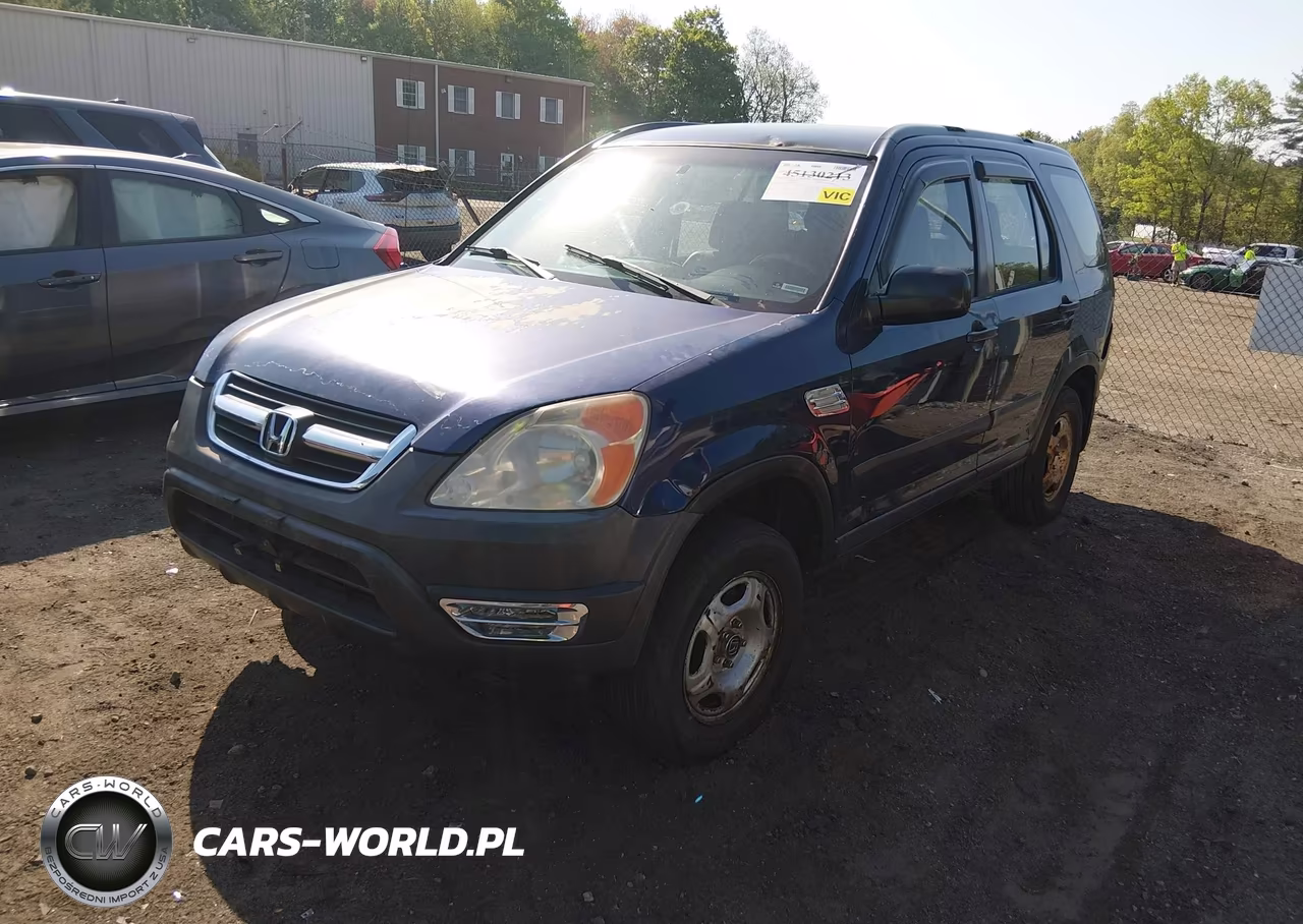 2002 Honda Cr-V Lx VIN:JHLRD78422C008438 - 2