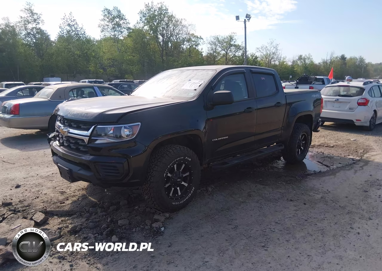 2021 Chevrolet Colorado 4Wd Short Box Wt VIN:1GCGTBEN6M1131066 - 2