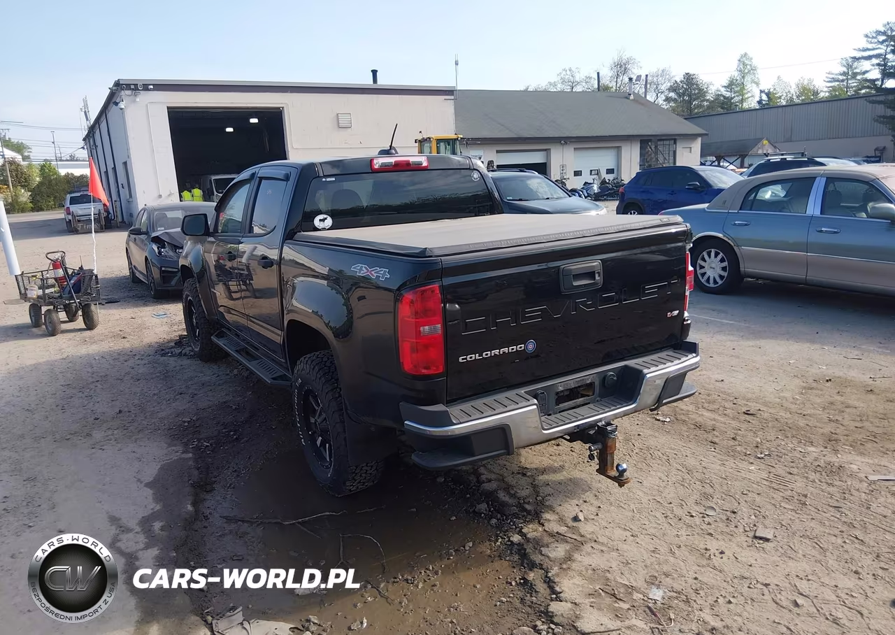 2021 Chevrolet Colorado 4Wd Short Box Wt VIN:1GCGTBEN6M1131066 - 3