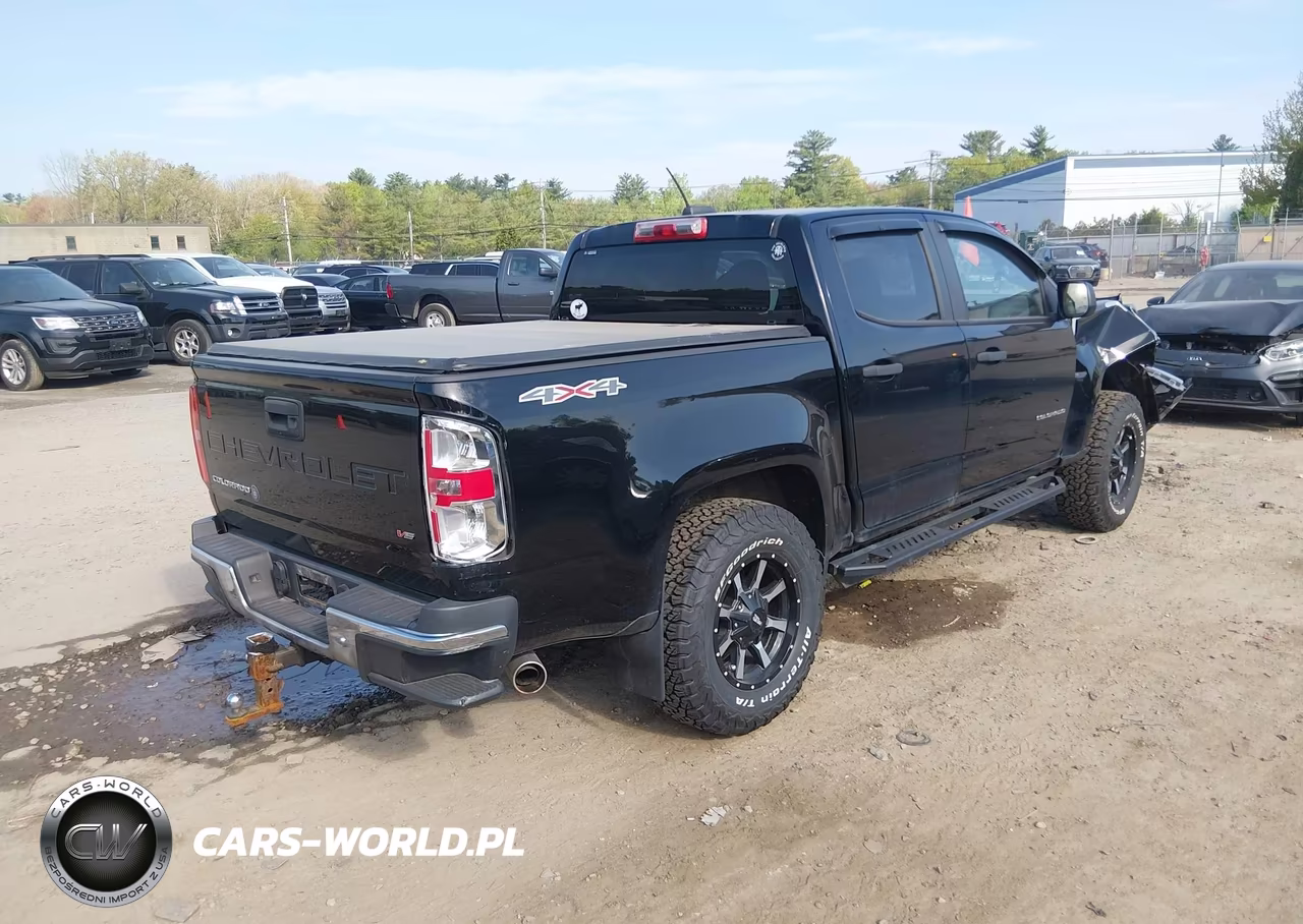 2021 Chevrolet Colorado 4Wd Short Box Wt VIN:1GCGTBEN6M1131066 - 4