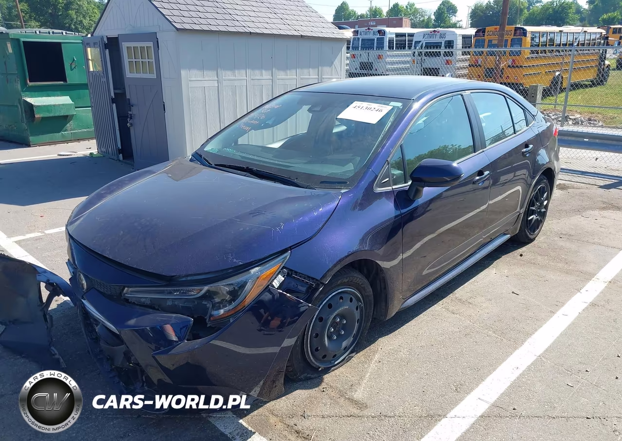 2021 Toyota Corolla Le VIN:5YFEPMAE6MP259879 - 2