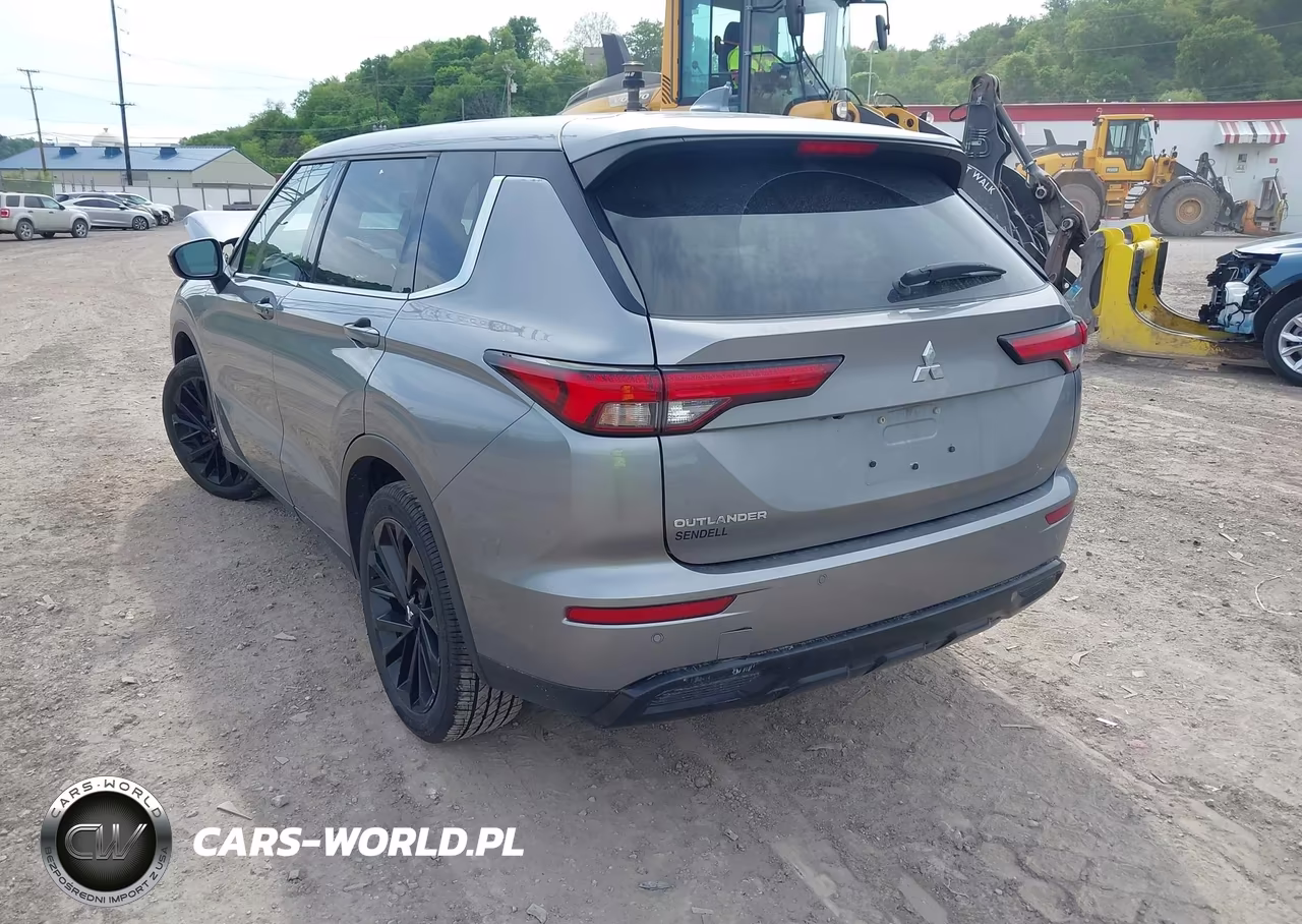 2022 Mitsubishi Outlander Black Edition S-Awc-Se 2.5 S-Awc-Se Launch Edition S-Awc VIN:JA4J4UA84NZ090352 - 3