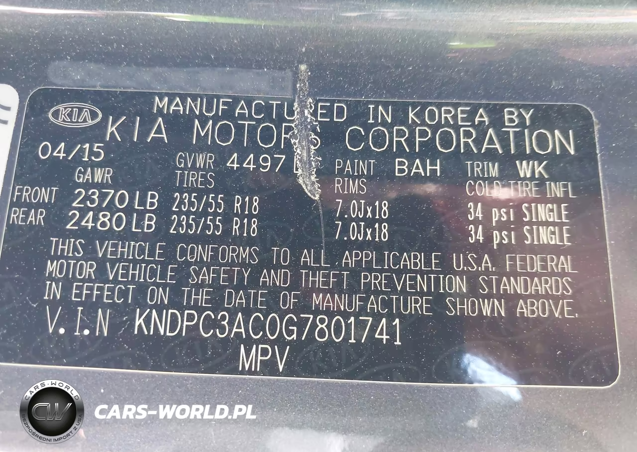 2016 Kia Sportage Ex VIN:KNDPC3AC0G7801741 - 9