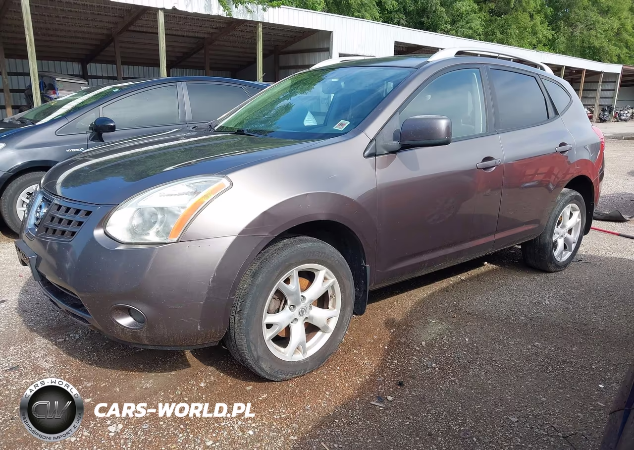 2008 Nissan Rogue Sl VIN:JN8AS58V88W406052 - 2