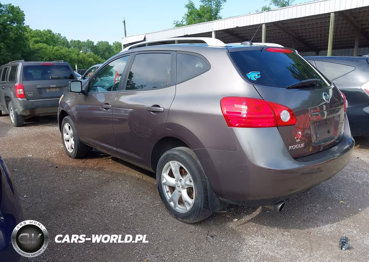 2008 Nissan Rogue Sl VIN:JN8AS58V88W406052 - 3