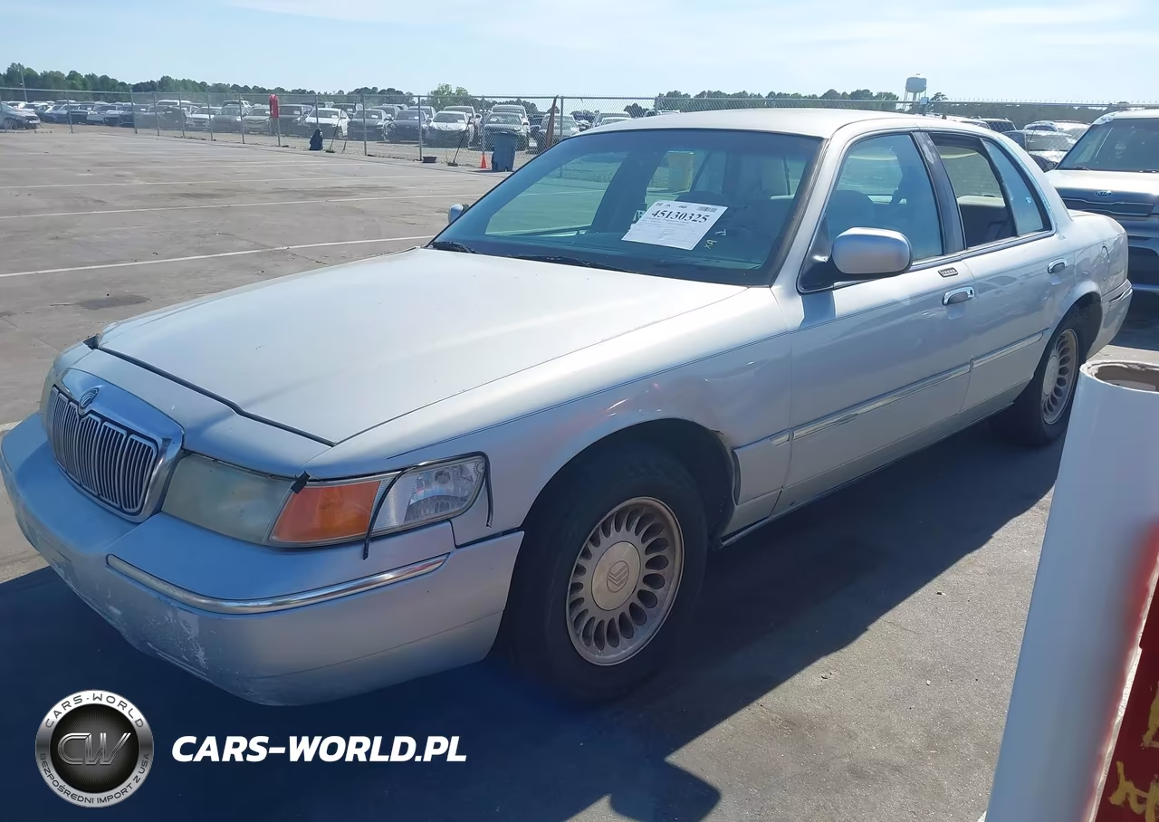 2000 Mercury Grand Marquis Ls VIN:2MEFM75W3YX690259 - 2