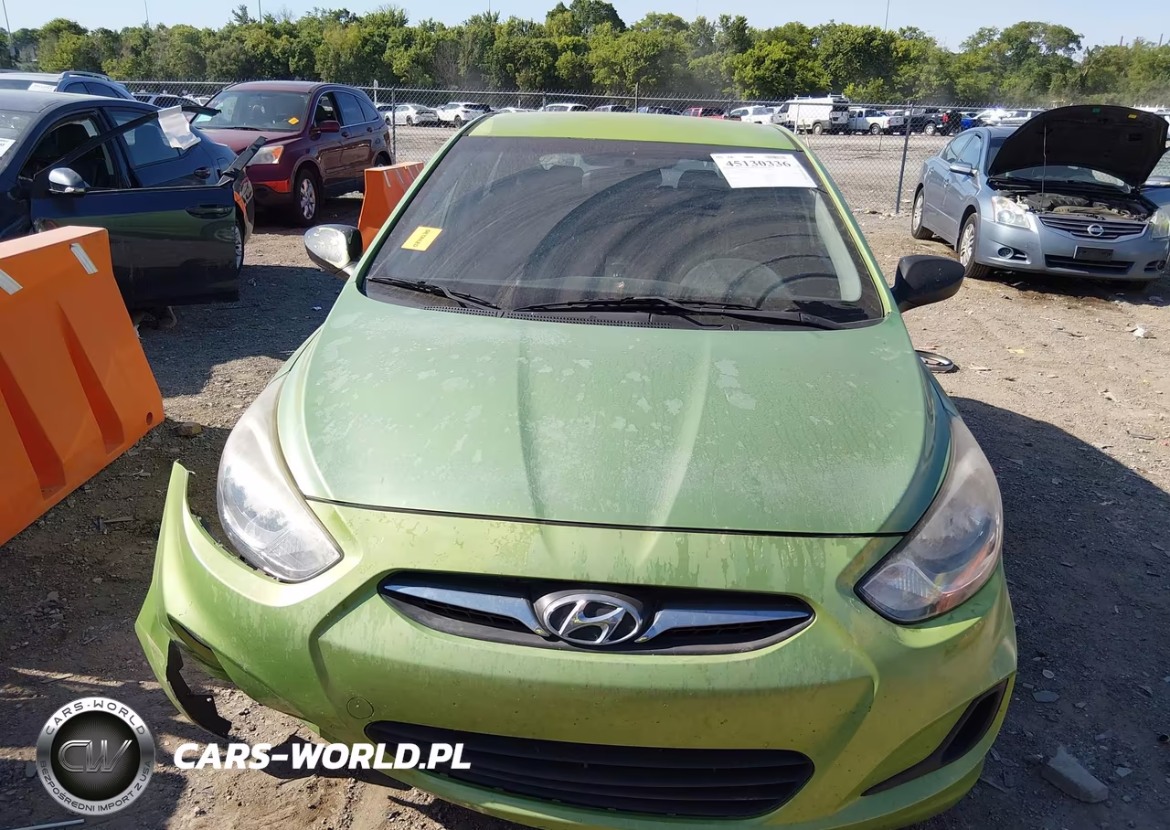 2013 Hyundai Accent Gs VIN:KMHCT5AE4DU103072 - 12