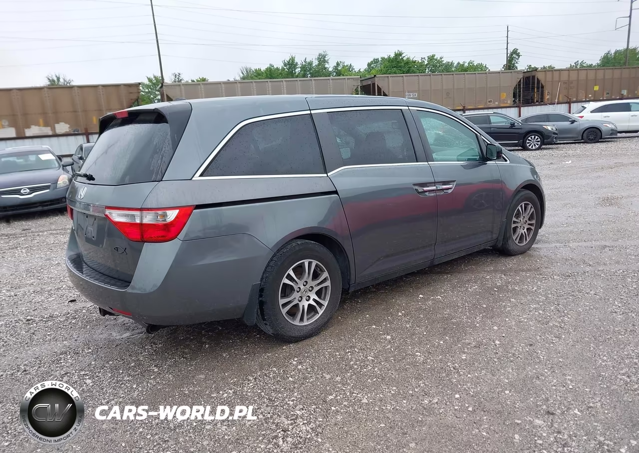 2011 Honda Odyssey Ex-L VIN:5FNRL5H64BB029865 - 4