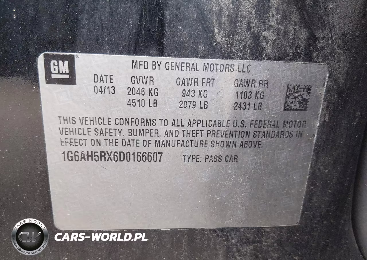 2013 Cadillac Ats Luxury VIN:1G6AH5RX6D0166607 - 9