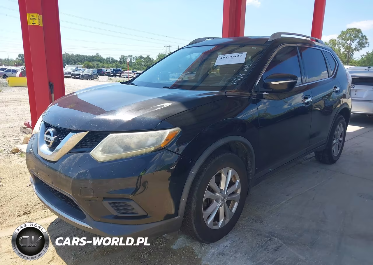 2015 Nissan Rogue Sv VIN:KNMAT2MV2FP523940 - 2