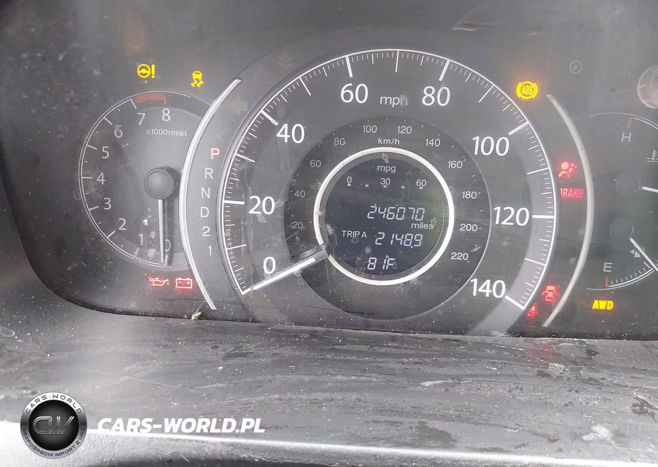 2014 Honda Cr-V Lx VIN:5J6RM4H30EL056554 - 7