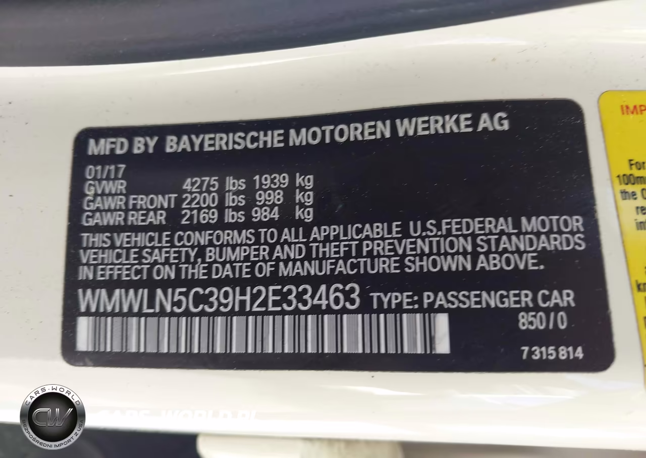 2017 Mini Clubman Cooper VIN:WMWLN5C39H2E33463 - 9