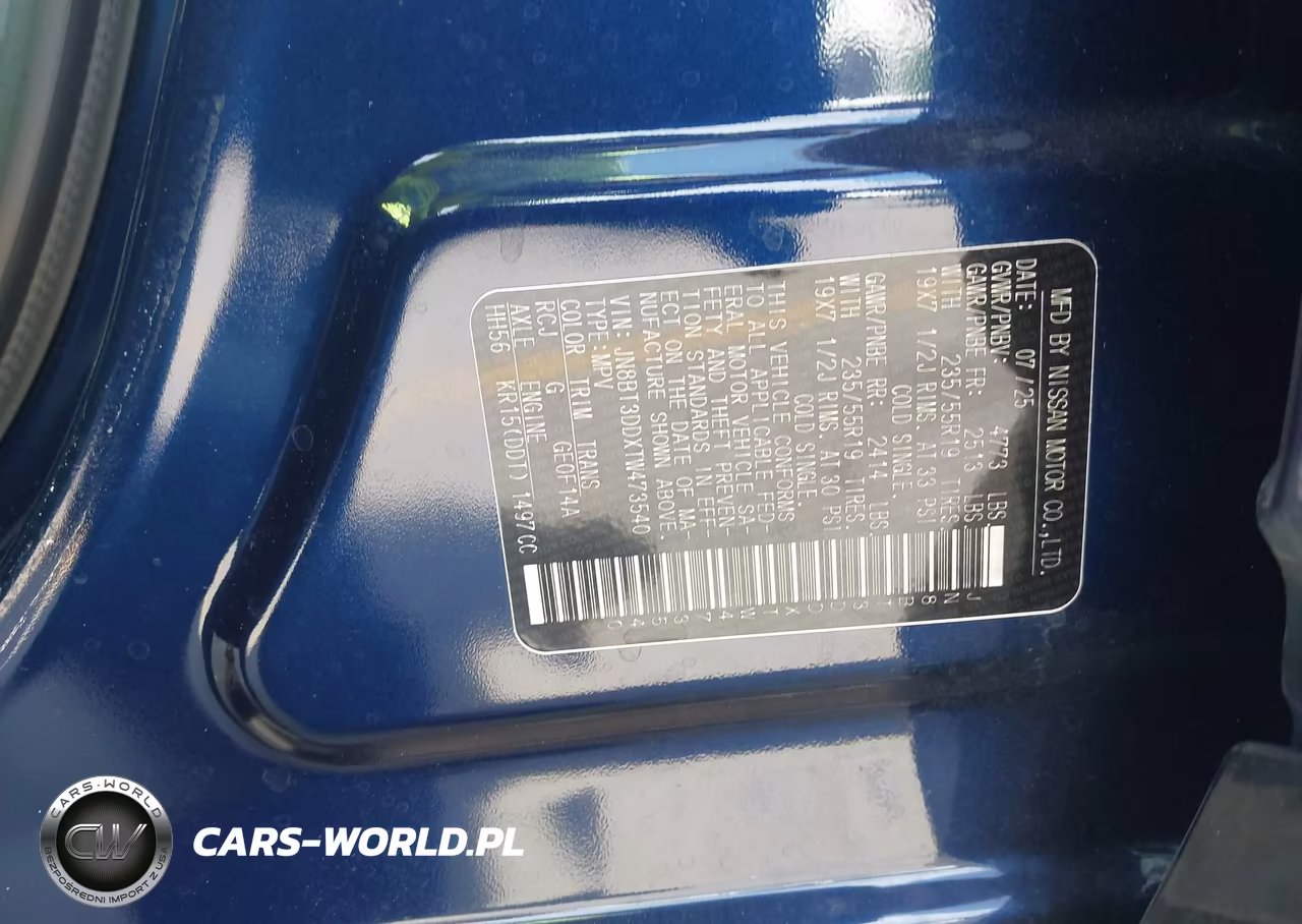 2026 Nissan Rogue Platinum VIN:JN8BT3DDXTW473540 - 9