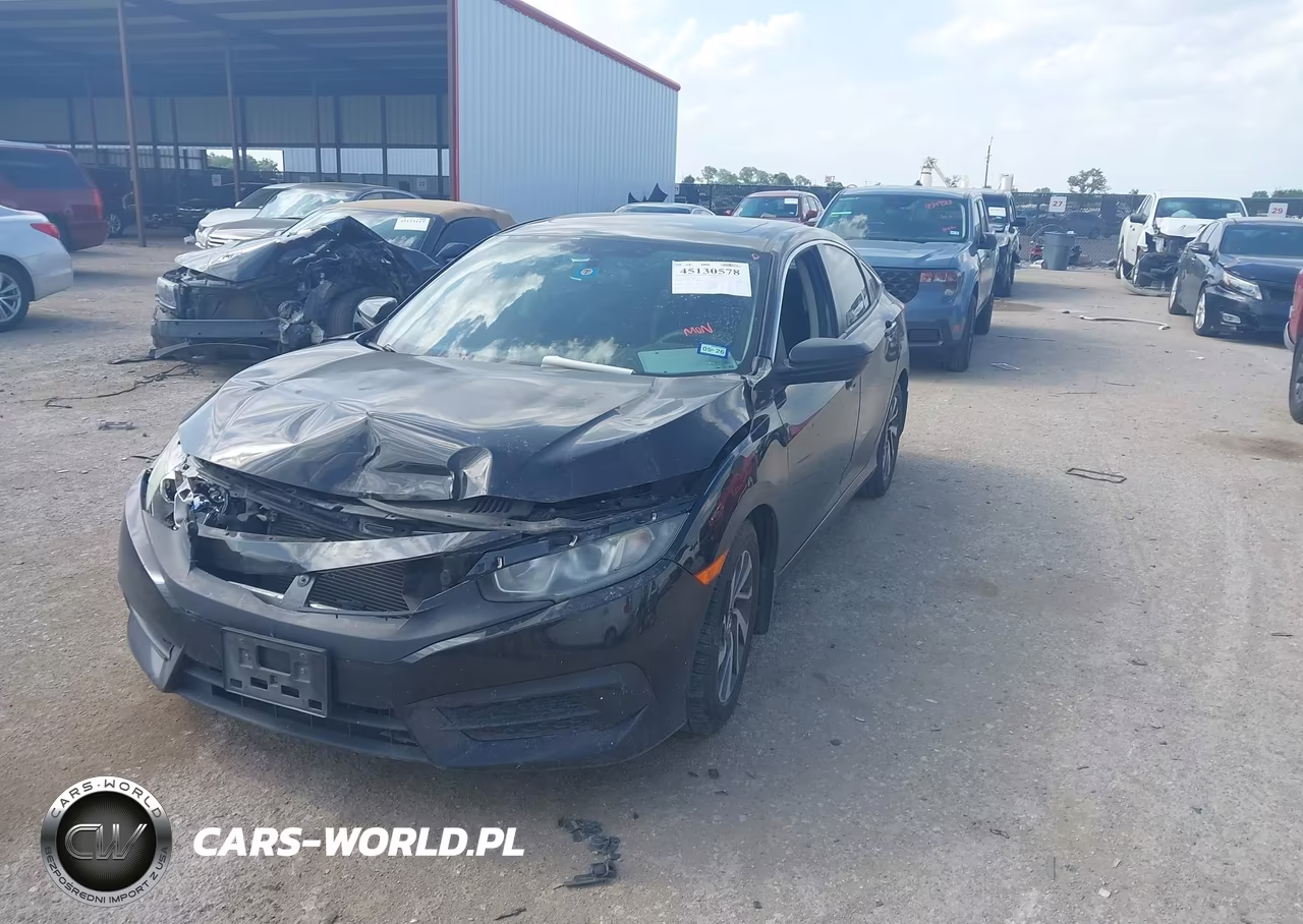 2018 Honda Civic Ex VIN:2HGFC2F76JH560735 - 2