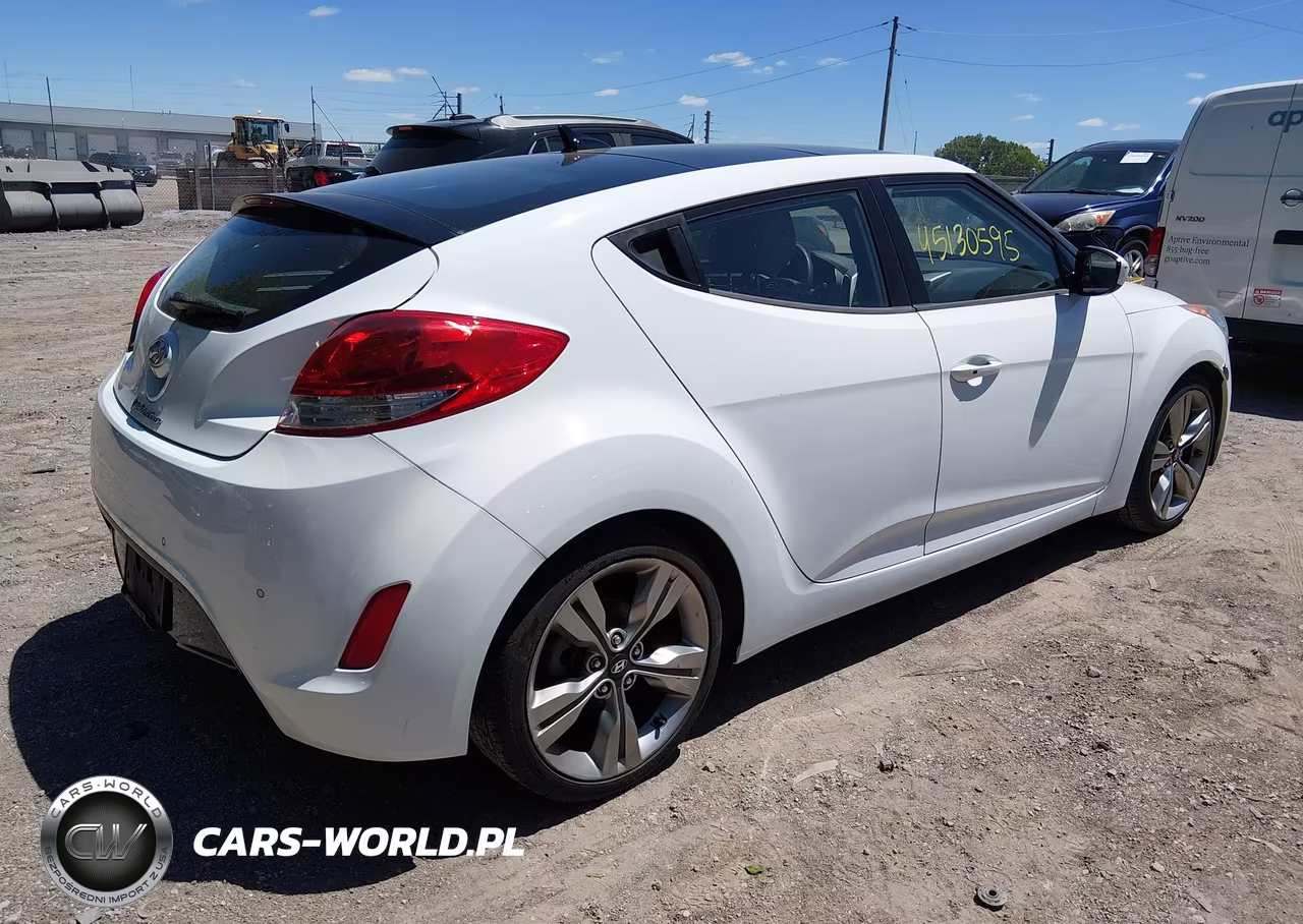 2012 Hyundai Veloster Base W-Gray VIN:KMHTC6AD7CU047964 - 4