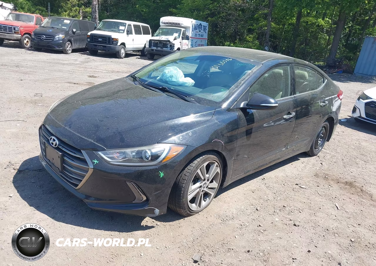 2017 Hyundai Elantra Limited VIN:5NPD84LF1HH104125 - 2