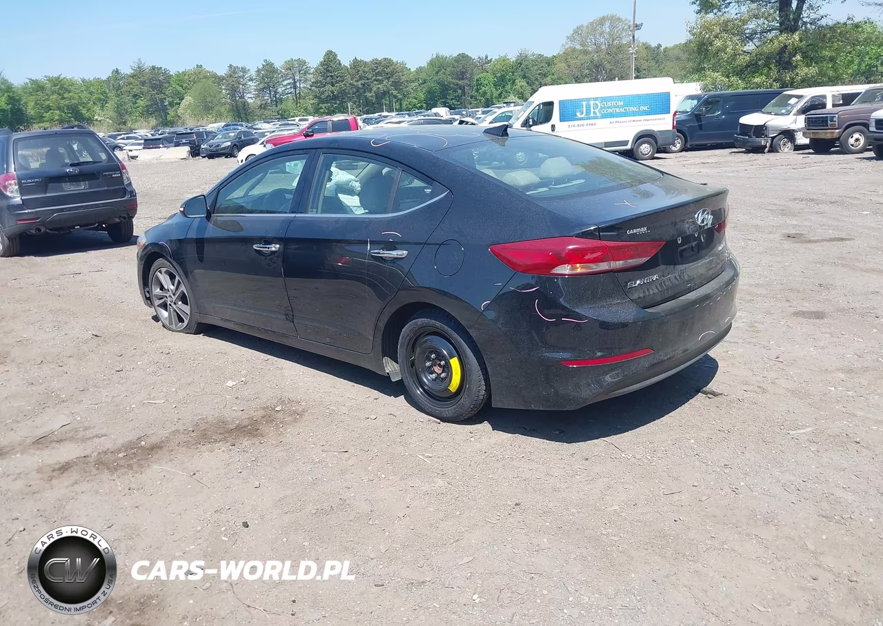 2017 Hyundai Elantra Limited VIN:5NPD84LF1HH104125 - 3