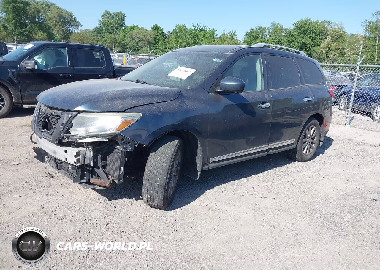 2015 Nissan Pathfinder Platinum-S-Sl-Sv VIN:5N1AR2MM1FC689018 - 2