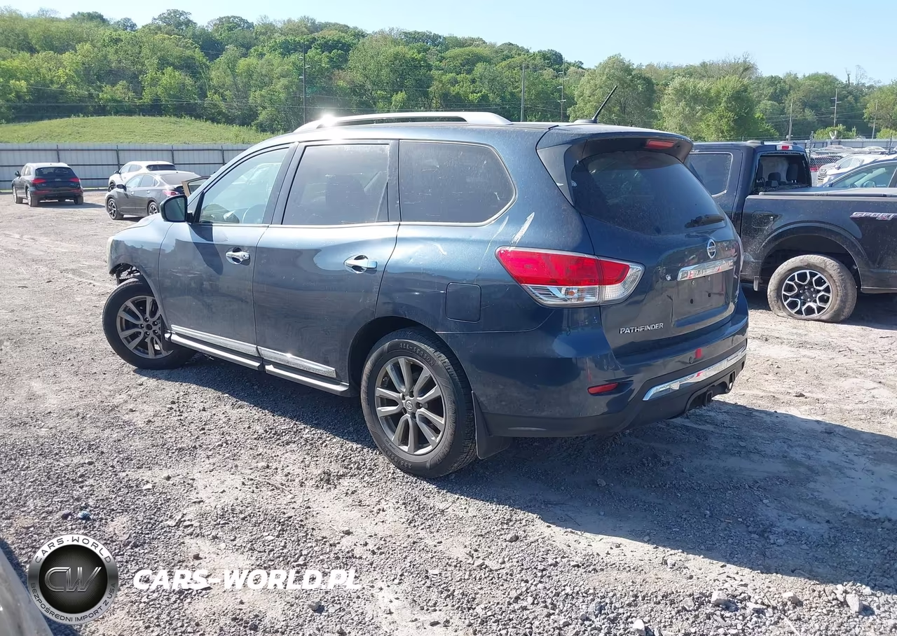 2015 Nissan Pathfinder Platinum-S-Sl-Sv VIN:5N1AR2MM1FC689018 - 3