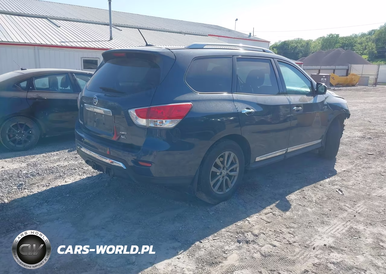 2015 Nissan Pathfinder Platinum-S-Sl-Sv VIN:5N1AR2MM1FC689018 - 4