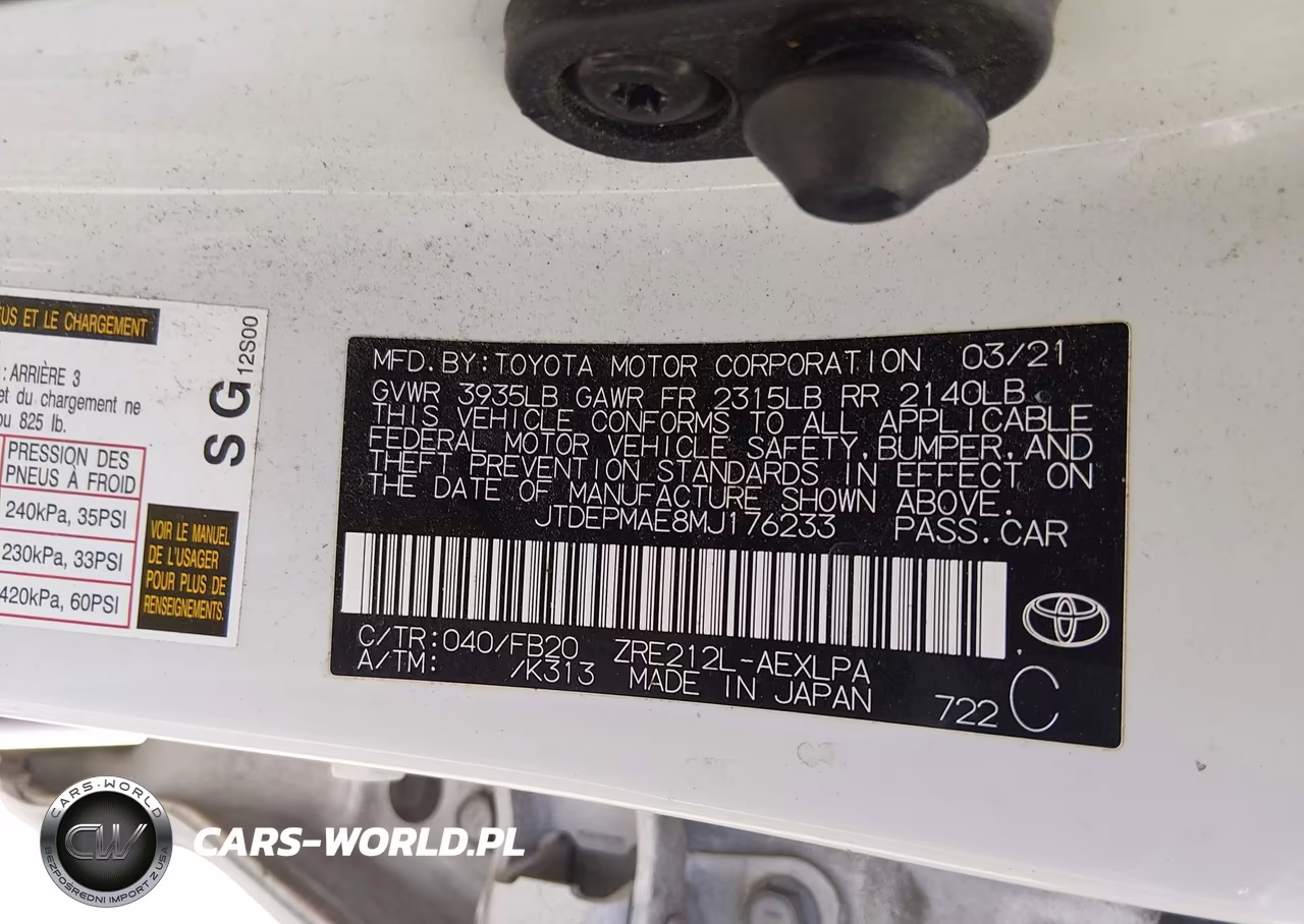 2021 Toyota Corolla Le VIN:JTDEPMAE8MJ176233 - 9