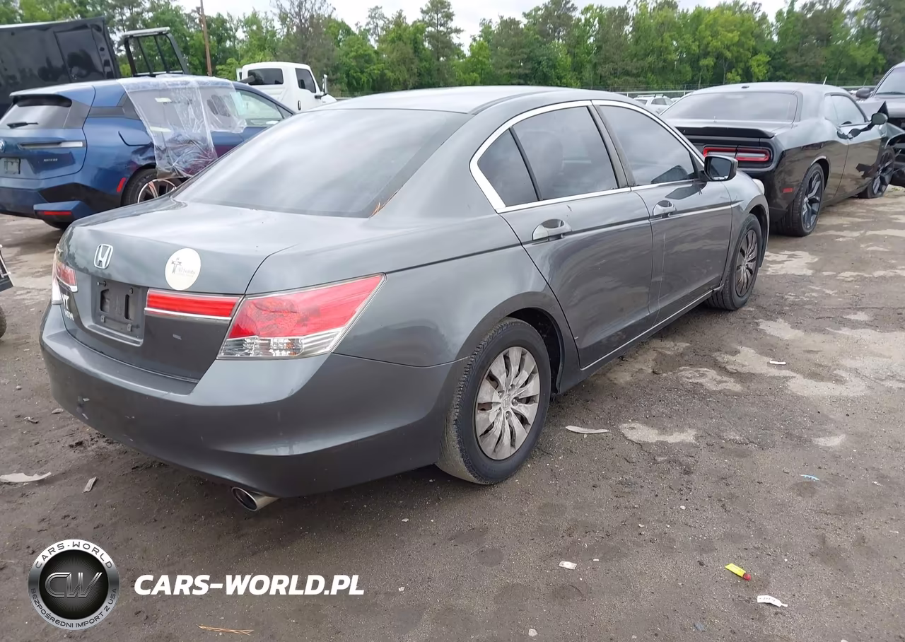2012 Honda Accord 2.4 Lx VIN:1HGCP2F37CA023006 - 4