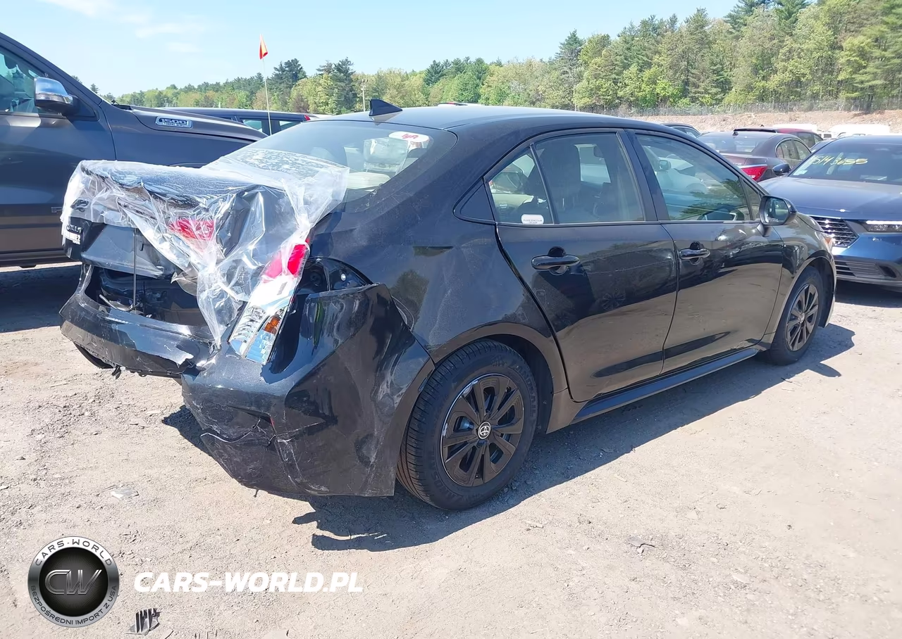 2022 Toyota Corolla Hybrid Le VIN:JTDEAMDE3NJ049422 - 4