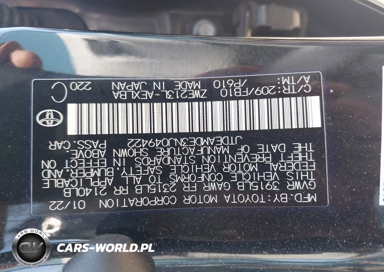 2022 Toyota Corolla Hybrid Le VIN:JTDEAMDE3NJ049422 - 9