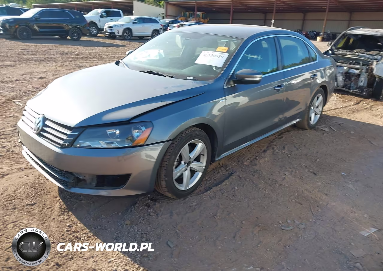 2014 Volkswagen Passat 1.8T Wolfsburg Edition VIN:1VWAS7A33EC036316 - 2